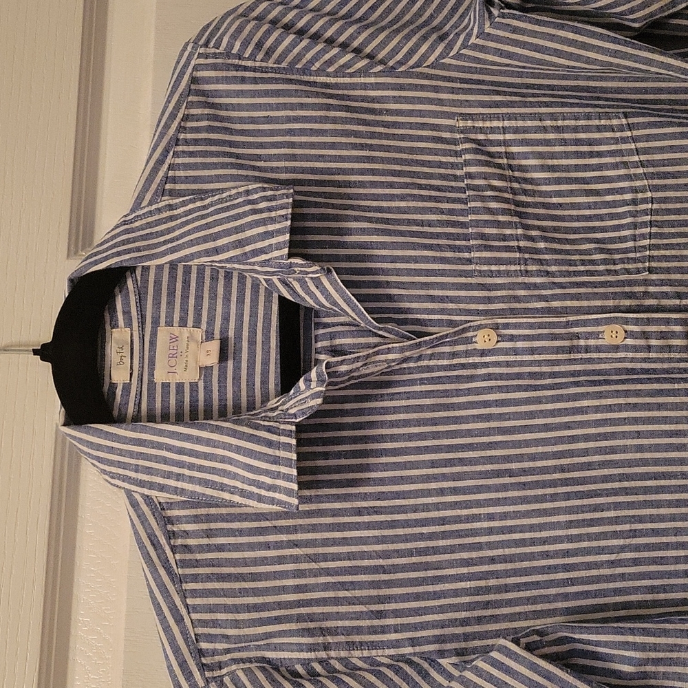 Women's  J Crew placket front Shirt
